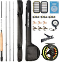 Fly Fishing Rod and Reel Combo Starter Kit - Complete Beginner Set