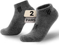 Alpaca Wool Ankle Socks Cushioned Hiking Socks - Soft, Dry Comfort 62%