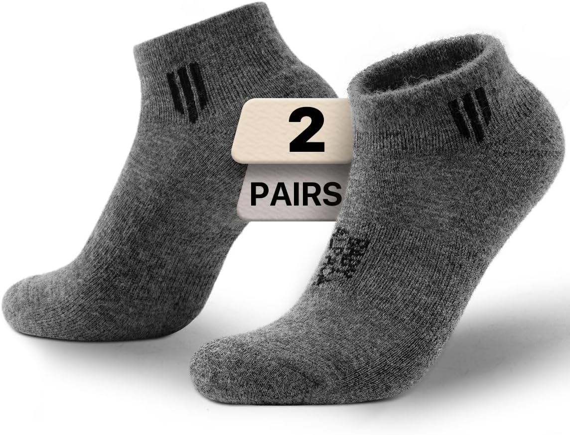 Alpaca Wool Ankle Socks for Hiking and Outdoor Comfort