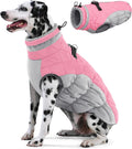 Dog Coat for Large Dogs Warm Winter Puffer Jacket - Reflective