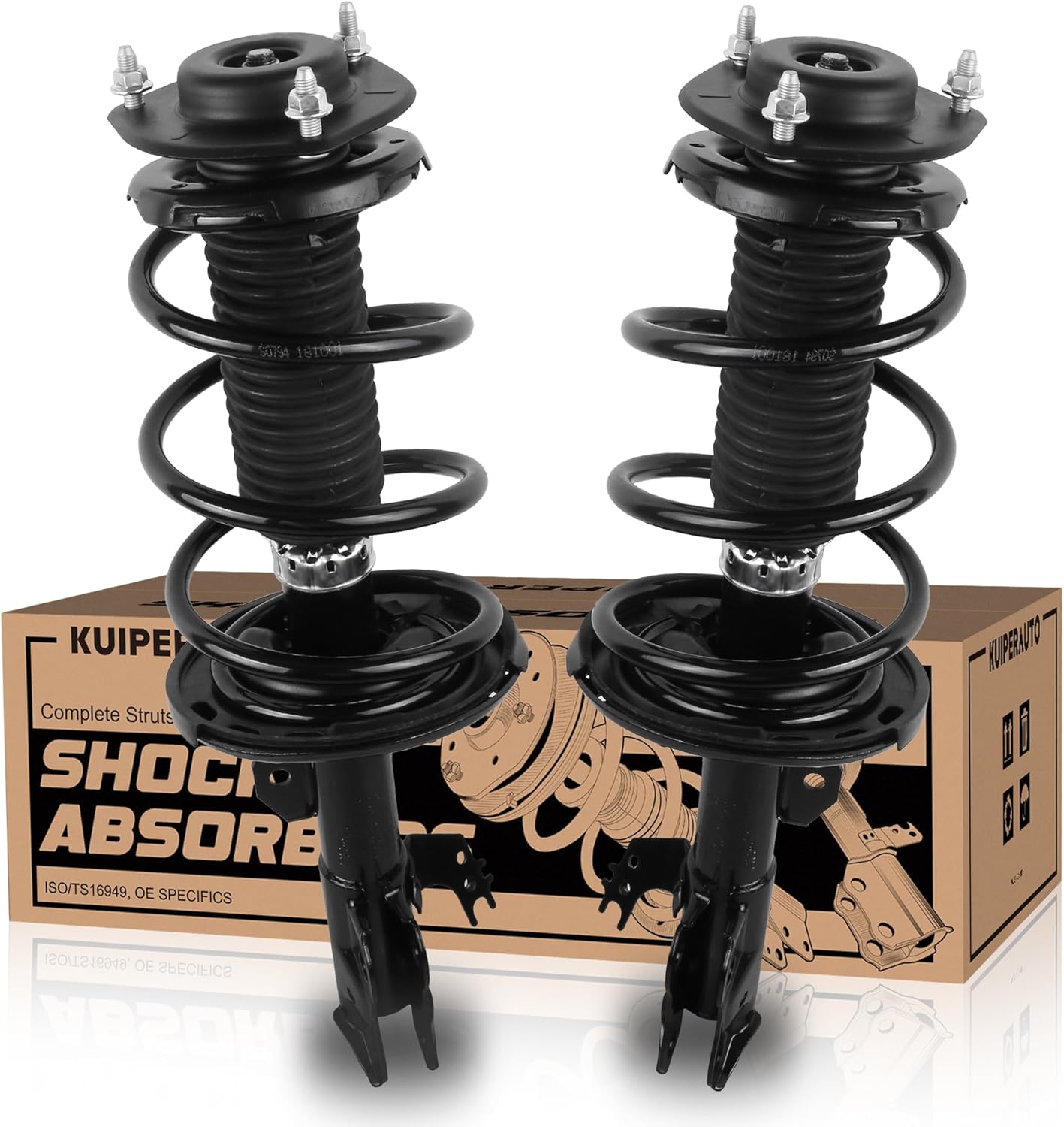 Complete Front Struts Coil Spring Assembly for 2012-2017 Camry