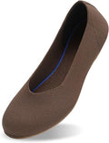 Women's Ballet Flat Knit Shoes Round Toe Mesh Flats - Comfortable