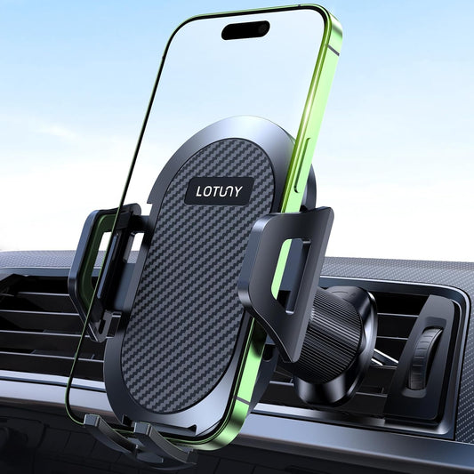 LOTUNY Upgraded Car Phone Holder: Hands-Free Vent Mount