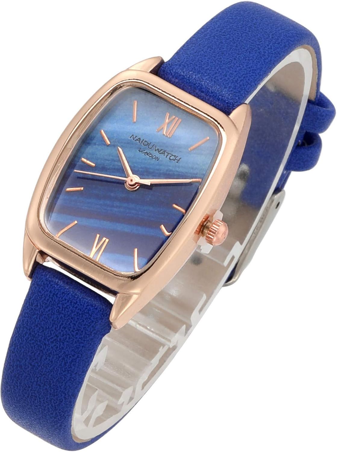 Rectangle Dial Leather Dress Watch - Elegant & Simple Style