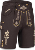 Men Shorts Trachten Sweatpants - Lederhosen Look - Comfortable