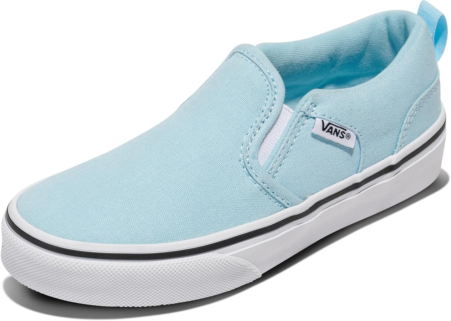 Vans Girls' Asher Slip-On Shoe: Everyday Comfort and Style