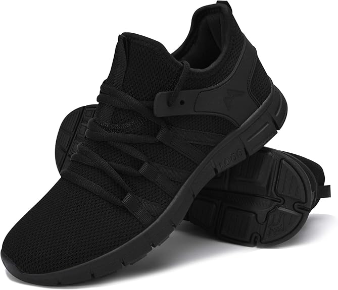 INZCOU Running Shoes Lightweight Breathable Mesh Sneakers for Gym