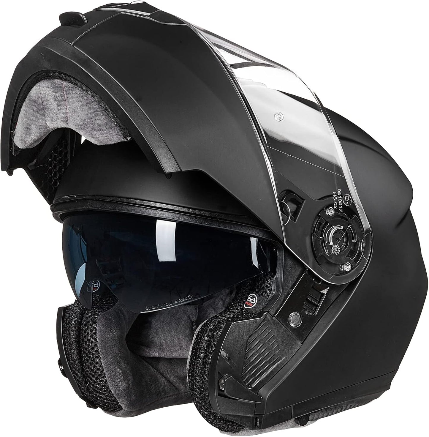 ILM Modular Full Face Motorcycle Helmet with Dual Visor Safety