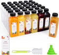 Plastic Juice Bottles 150 pcs 16 oz Empty Reusable Containers - Clear