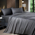 California King Cooling Sheet Set - Silky Deep Pocket 4PC