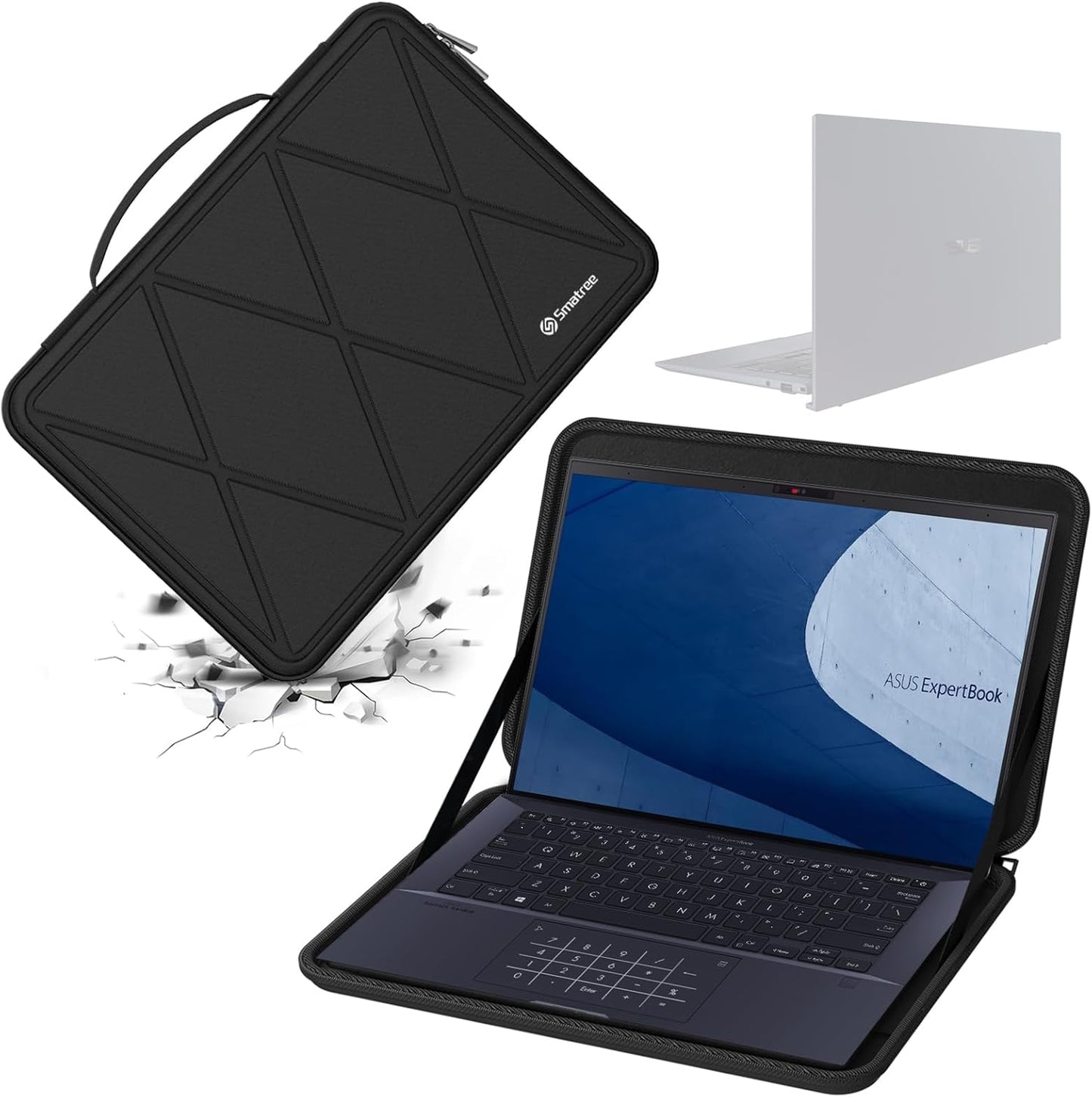 Smatree Hard EVA Protective Sleeve Case for 14 inch Laptops