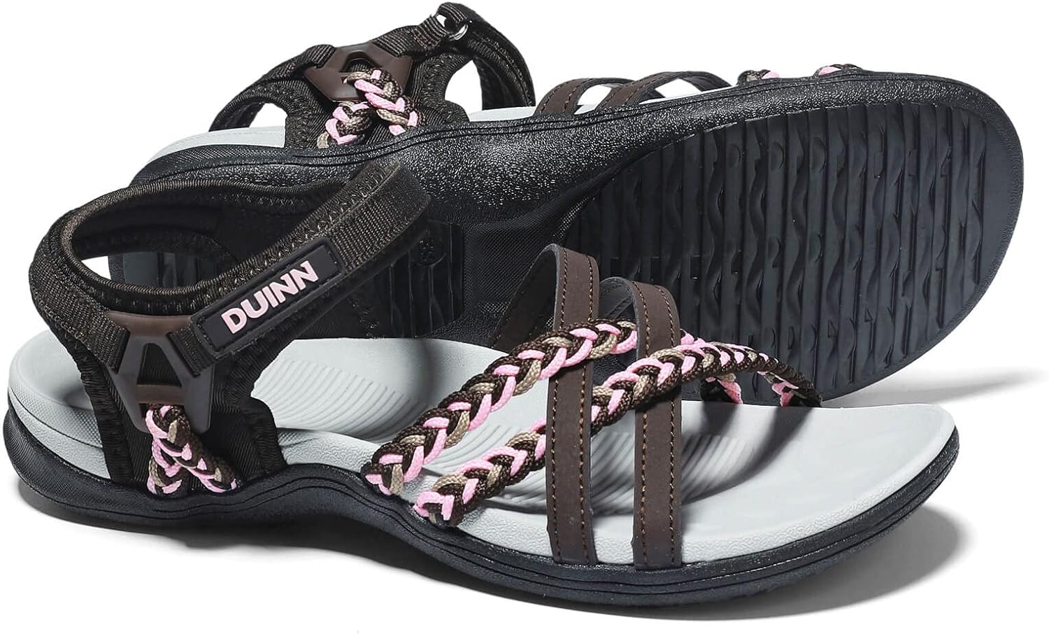 UBFEN Womens Hiking Comfort Sport Sandals for Outdoor Adventures