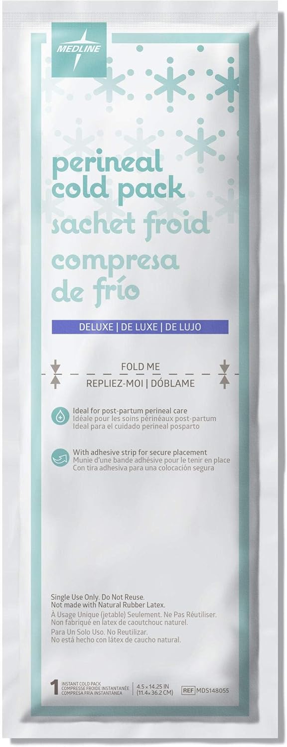 Medline Deluxe Perineal Cold Packs for Postpartum Care
