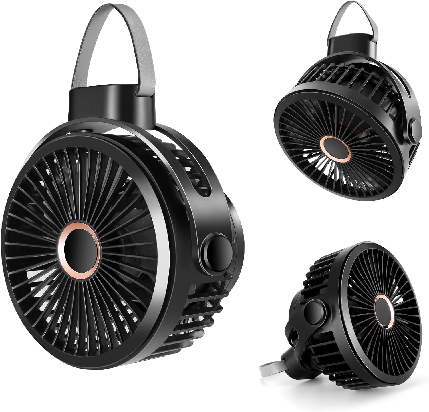 Odoland Rechargeable Fan: Quiet & Portable Power