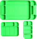 Flexi-Tray 3 Piece Silicone Tool Tray Set - Heat & Oil Resistant