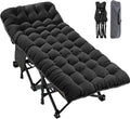ABORON Oversized Folding Camping Cot for Adults - Sturdy Quick Setup