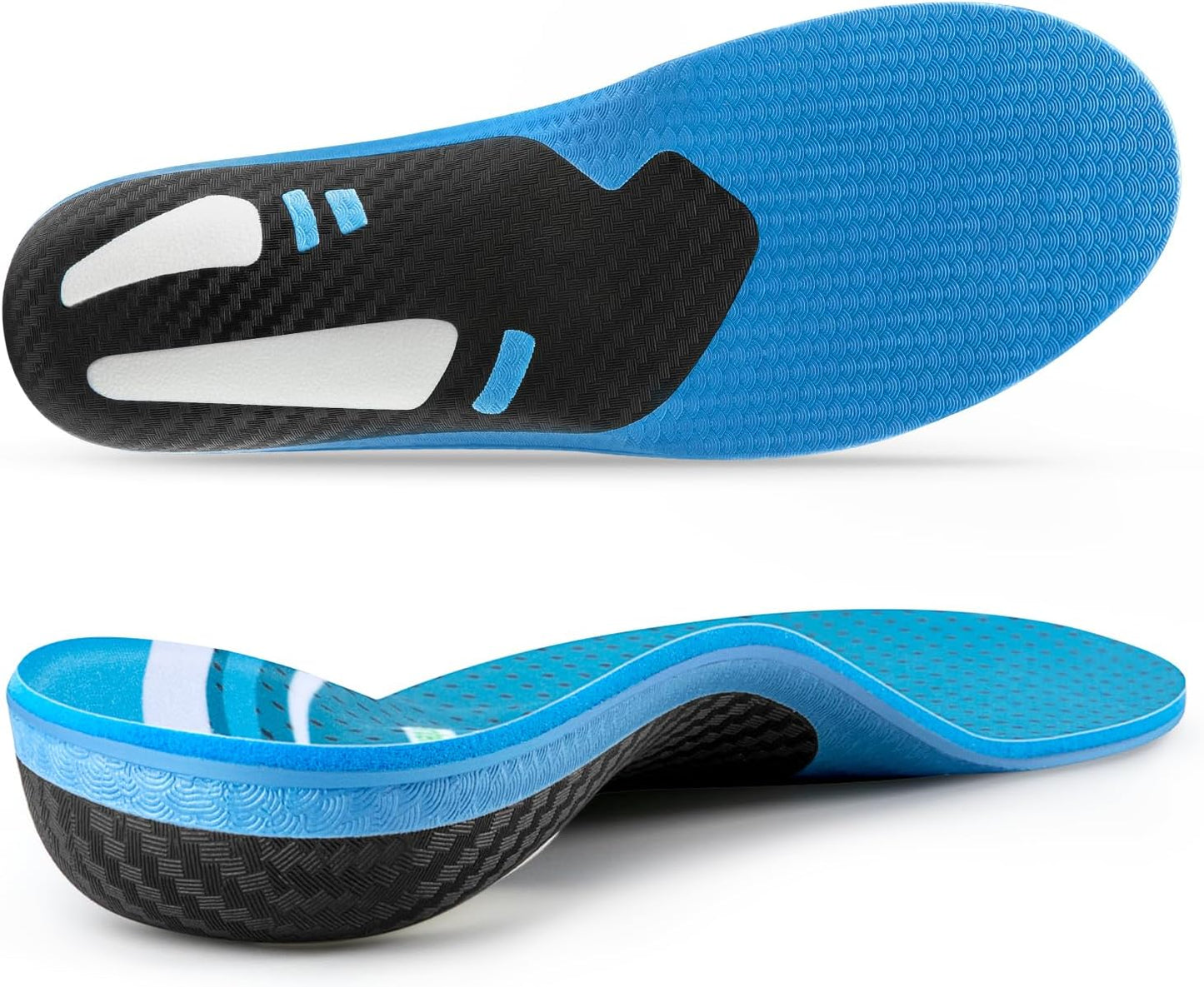 VALSOLE Plantar Fasciitis Insoles for Heavy Duty Support Relief