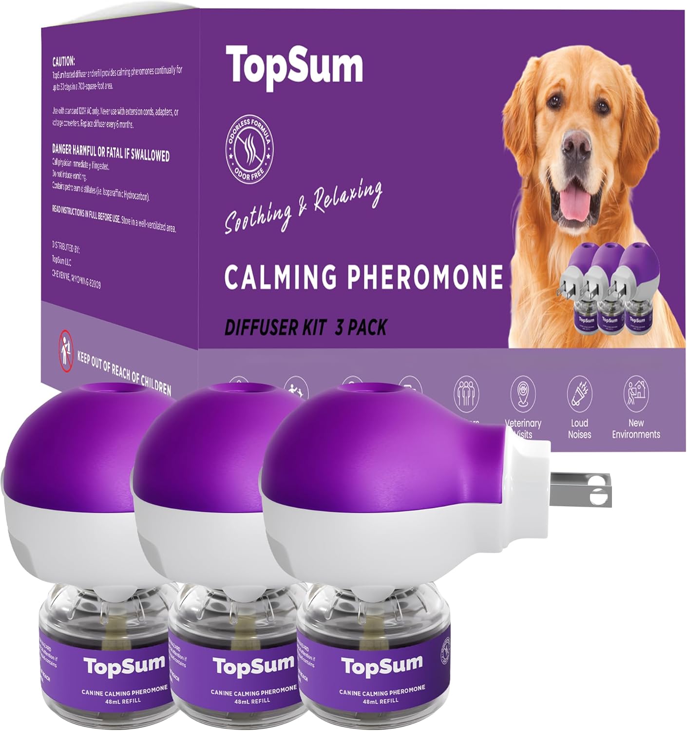Pheromone Diffuser for Dogs: Premium Calming Support Solution