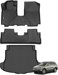 Binmotor Floor Mats & Cargo Liner Set for Honda CRV 2007-2011