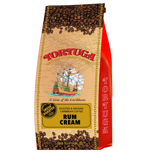 TORTUGA Rum Cream Flavored Coffee - Premium Gift for Any Occasion