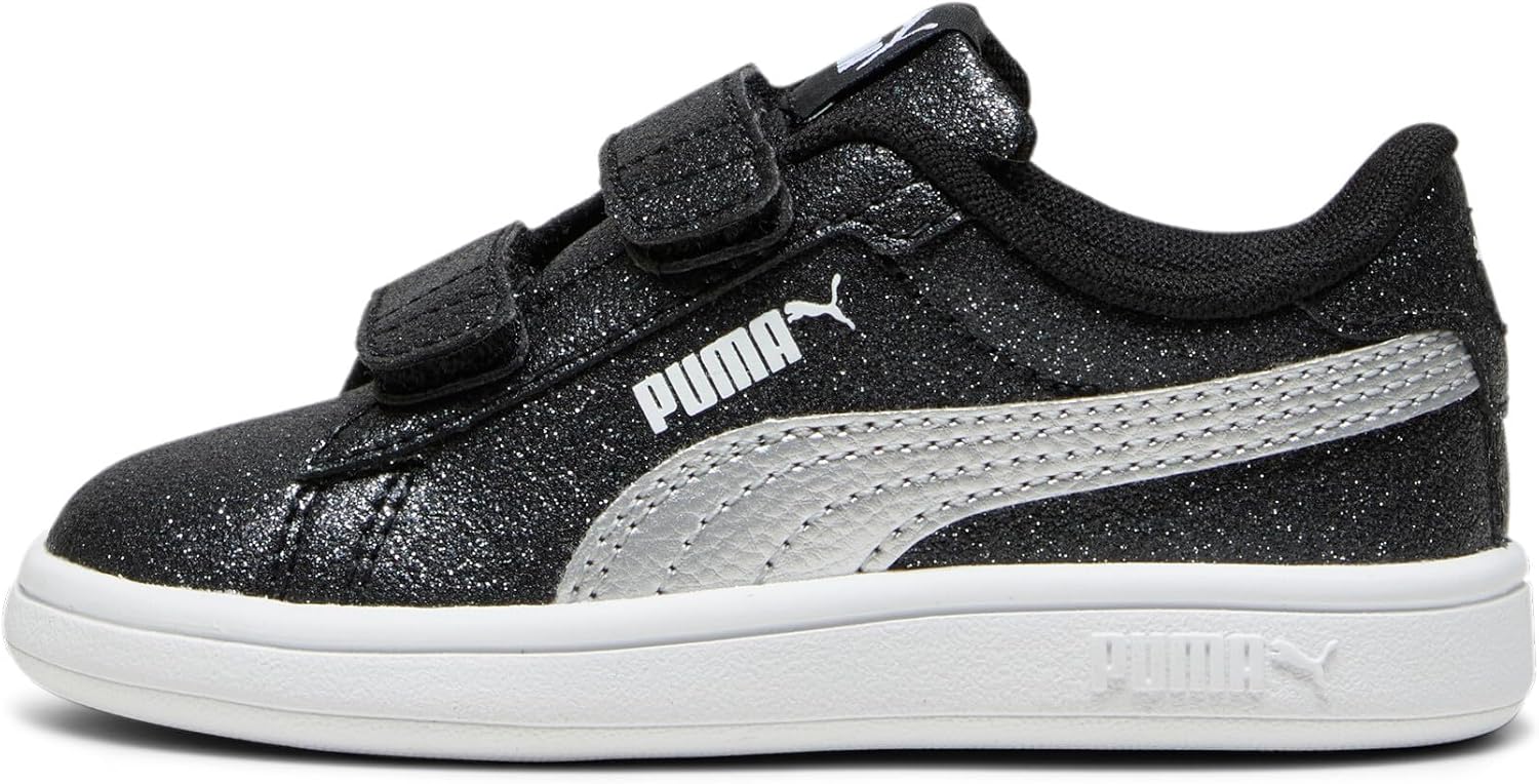 PUMA Unisex-Child Smash Hook and Loop Sneakers for Toddlers