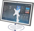 Rotatable Stand for Echo Show 21 and 15 - Adjustable, Tiltable Desktop