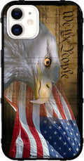 iPhone 12 Pro Max Rugged Shield Case - US Constitution Bald Eagle Flag