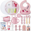 Silicone Baby Feeding Set 23-Piece - Complete Starter Kit