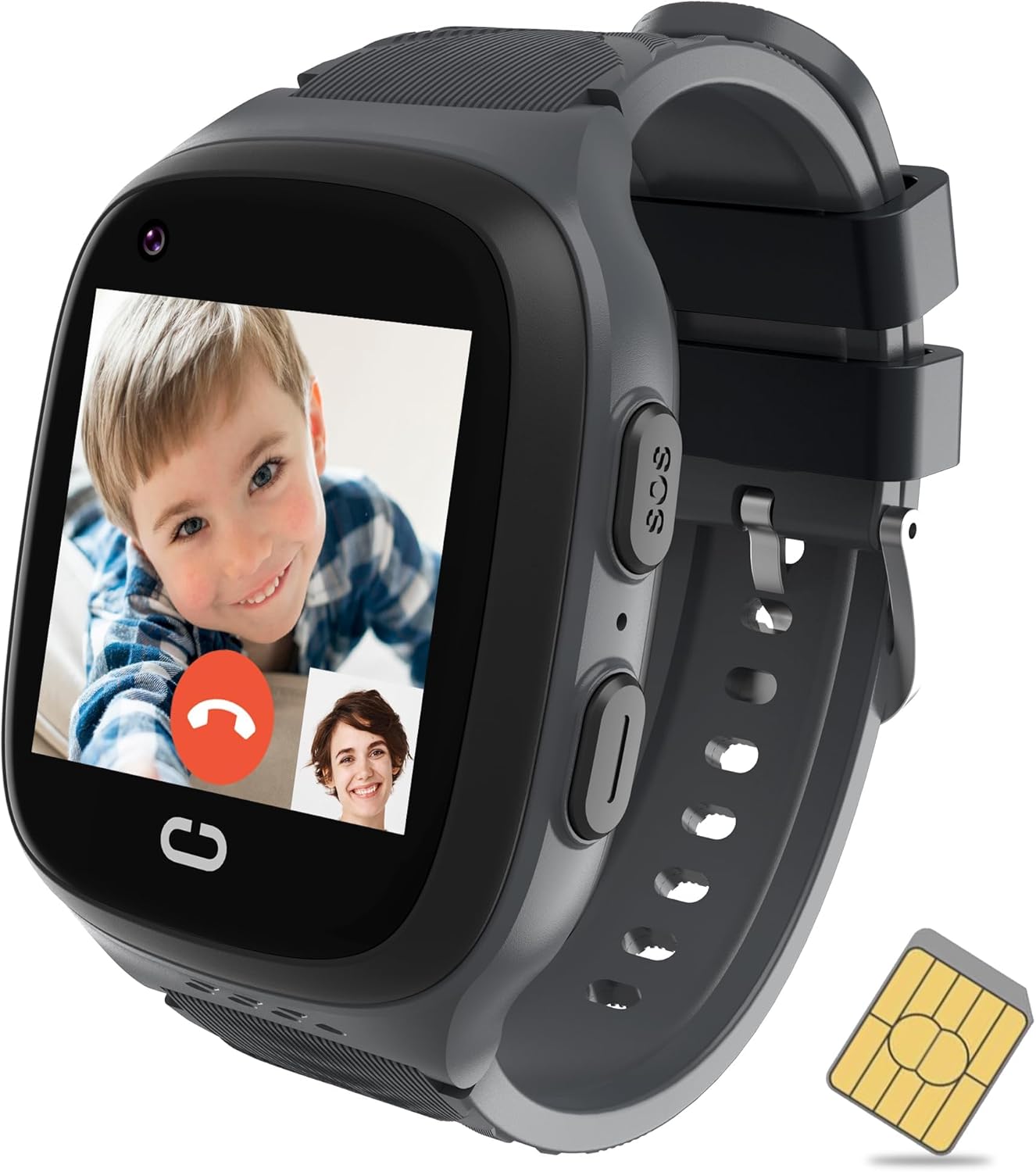 Spodus GPS Kids Smart Watch - Track, Call, Chat & Counter!