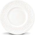 Lenox Opal Innocence Carved 7-1/4-Inch Dessert Plates Set of 4