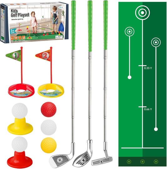 Liberry Retractable Kids Golf Set - Indoor-Outdoor Fun!