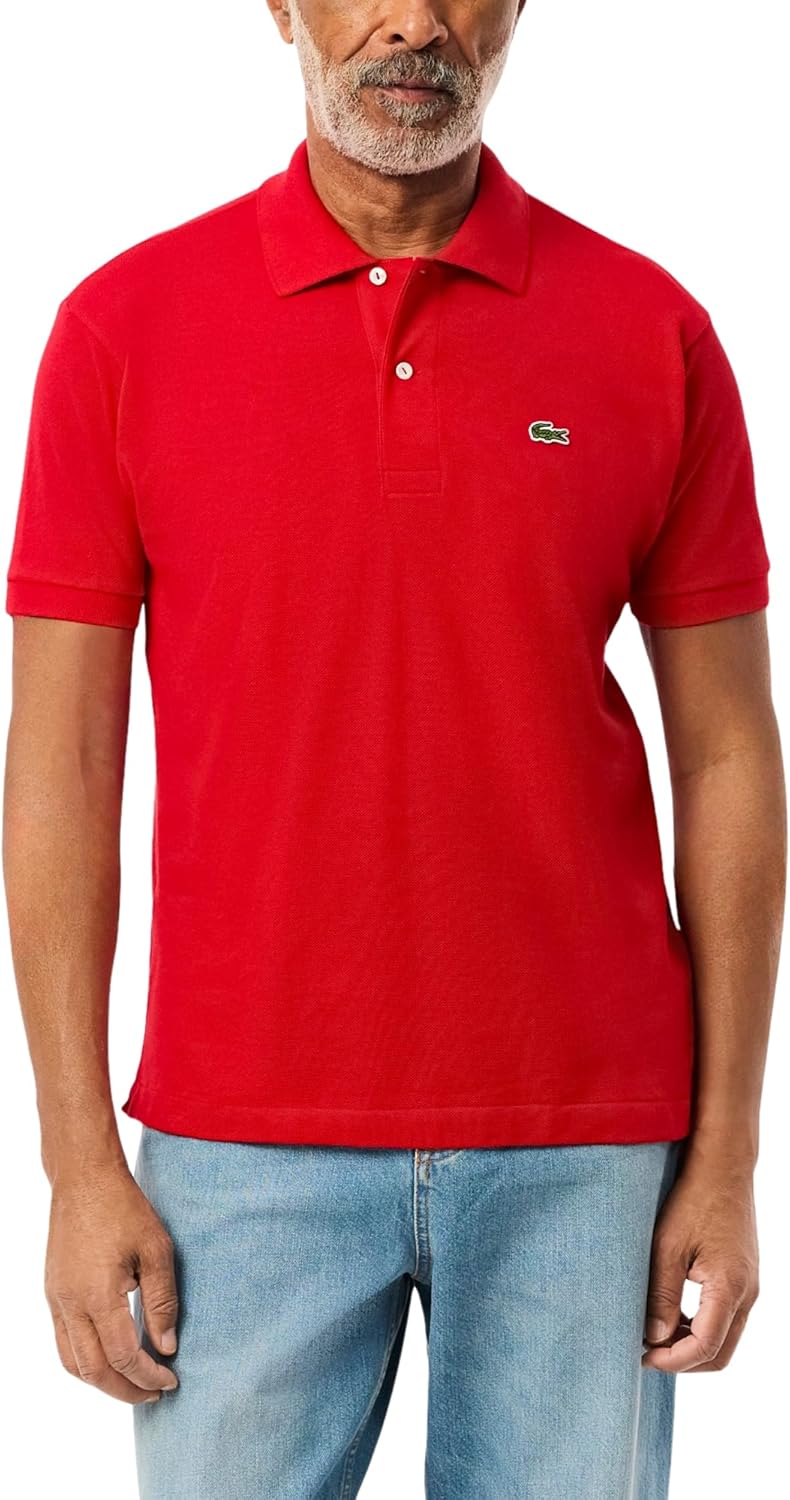 Lacoste Men's Original Cotton Pique Polo - Classic Fit & Style
