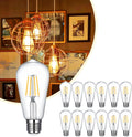 ST19 LED Bulb 6W Equivalent 60W 2700K Warm White - Dimmable Pack