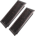 4x12 in Heavy Duty Walkable Floor Register 2 Pack - Durable Vent Cover