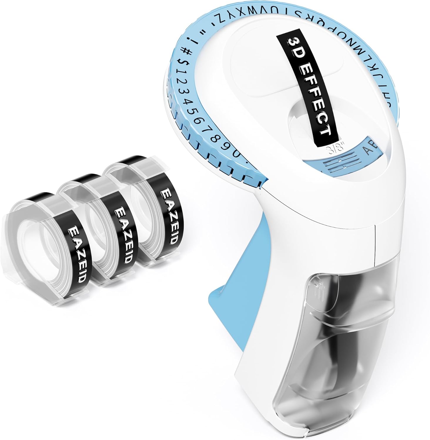 3D Vintage Label Maker Set - Easy Embossing for Home & Office