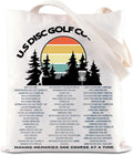 KUIYAI Disc Golf Tote Bag - Perfect Gift for Disc Golf Lovers!