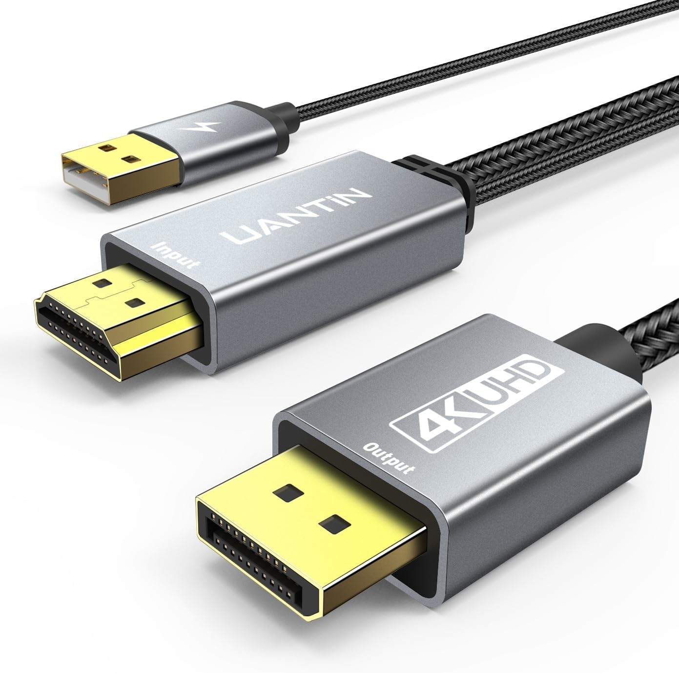 4K 60Hz HDMI to DP Cable - Stunning Display!