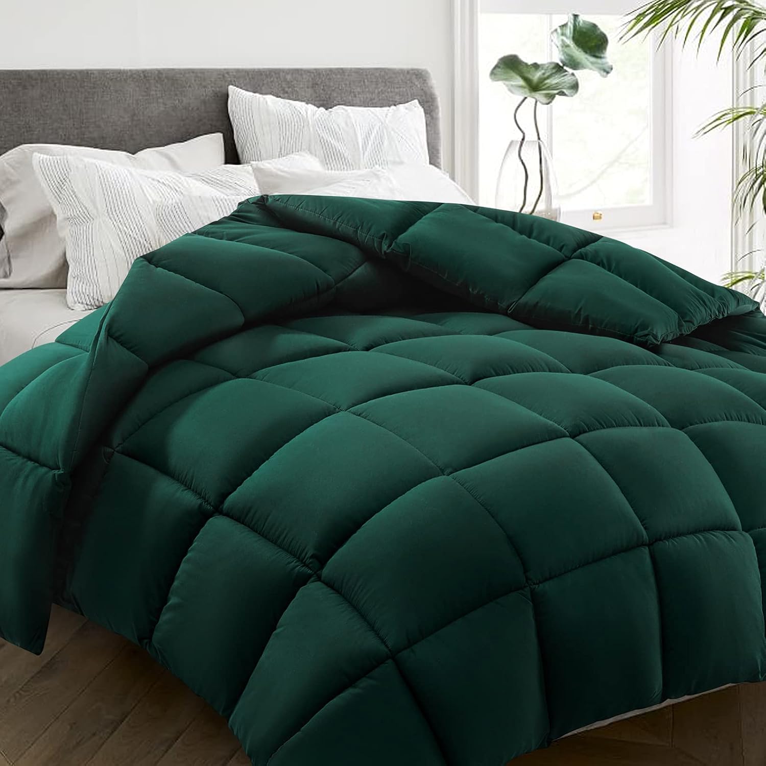 HYLEORY All Season Full Size Bed Comforter for Year-Round Comfort