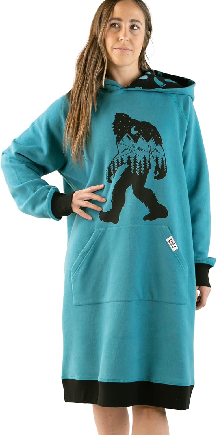 Lazy One Oversized Hoodie Sweatshirt for Cozy Comfort