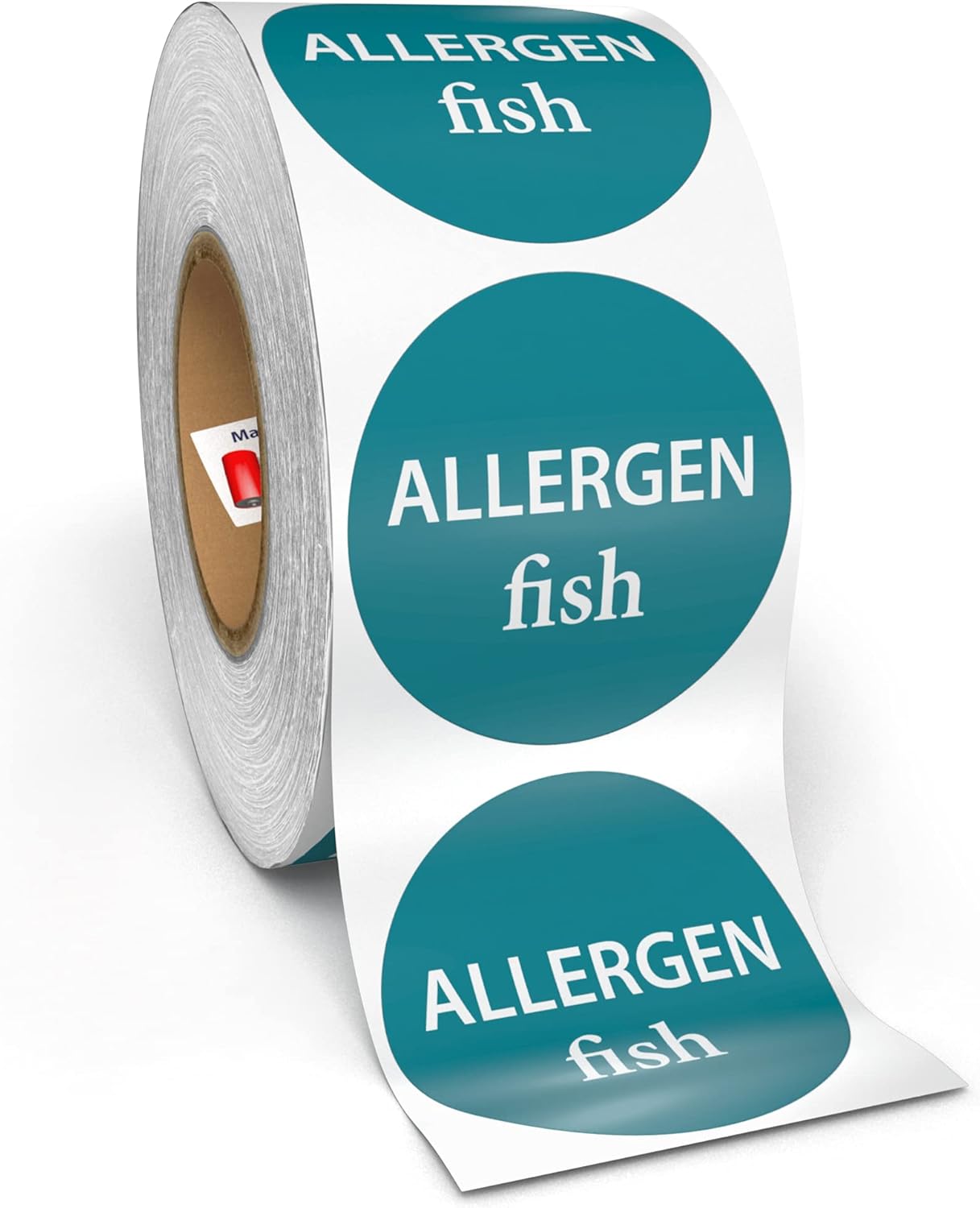 Kenco Allergen Warning Stickers - Essential Allergy Labels for Safety
