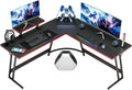 Homall L Shaped Gaming Desk with Large Monitor Riser Stand