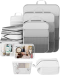 Veken 11 Set Compression Packing Cubes for Travel - Space Saving
