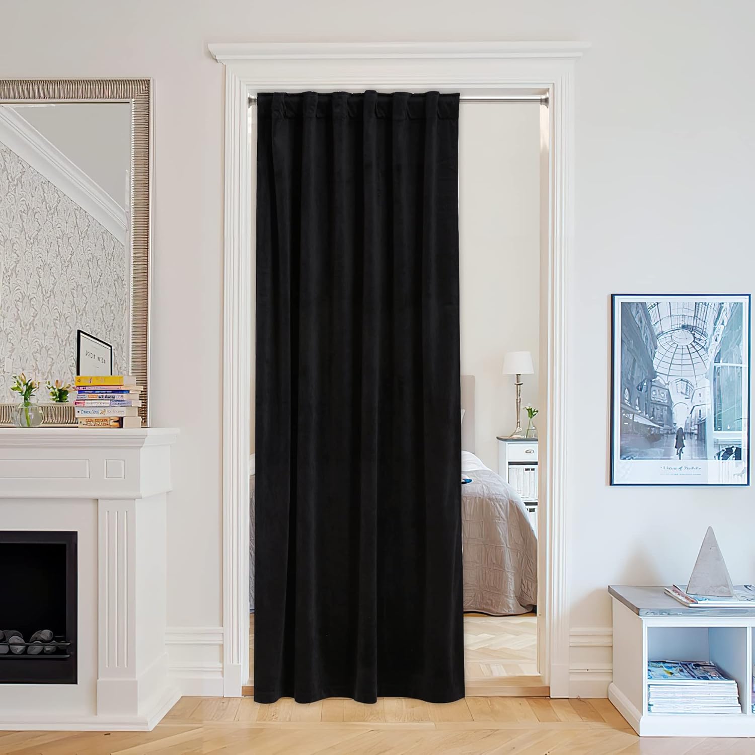 StangH Super Soft Velvet Blackout Curtain