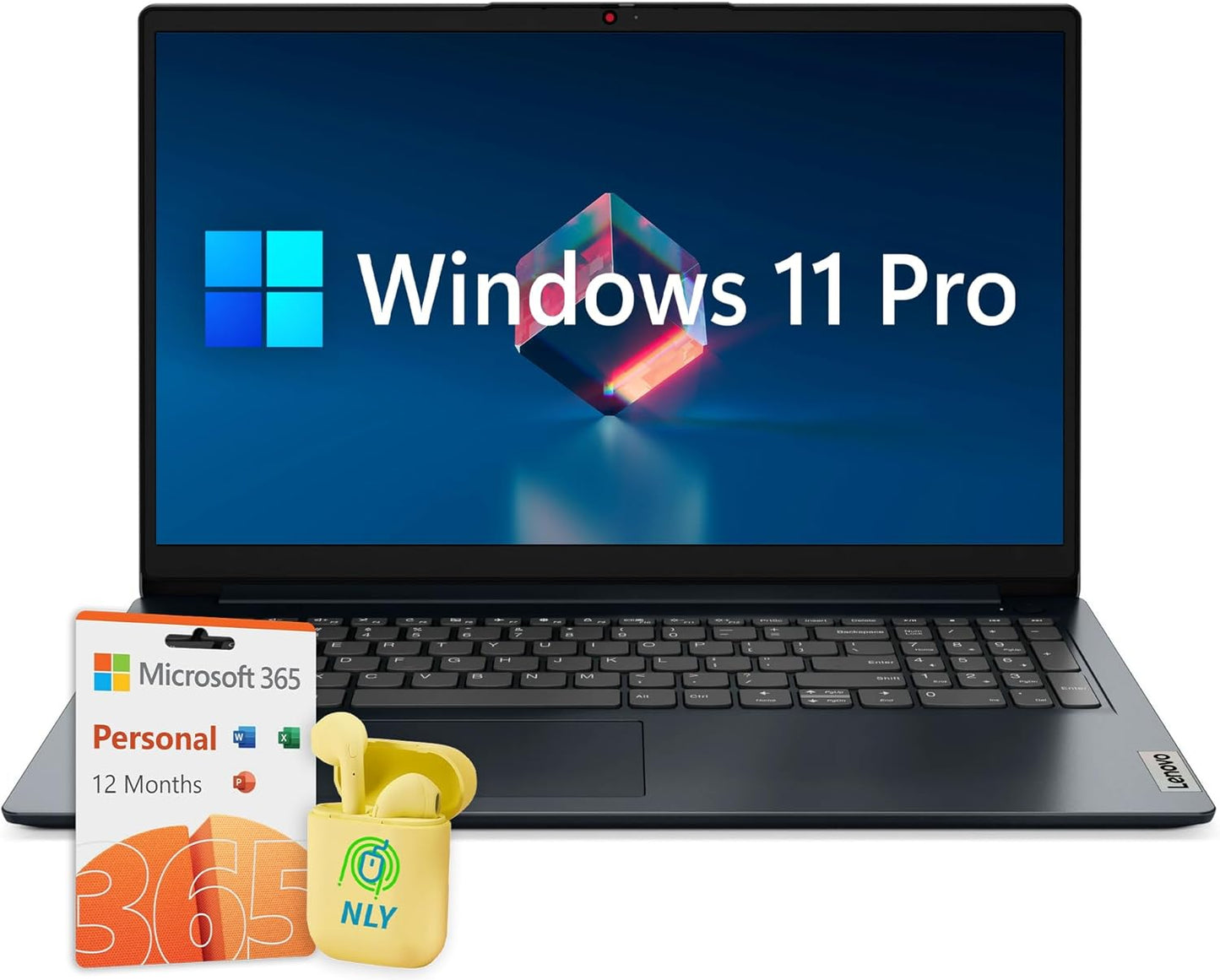 Lenovo IdeaPad 1i: High-Performance 15.6 Laptop, Windows 11 Pro, 40GB RAM, 1TB SSD