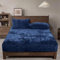 PHF Truly Velvet Fitted Sheet King Size - Deep Pocket, Super Soft
