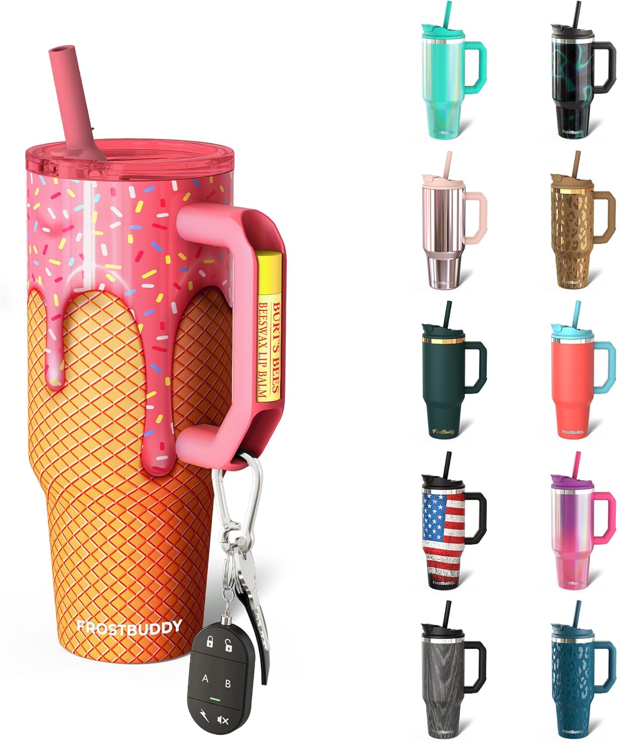 Frost Buddy Thicc Buddy 40 oz Stainless Steel Tumbler for Travel