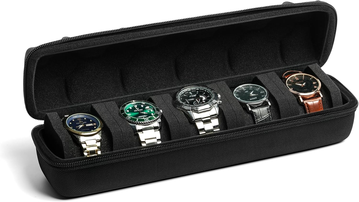 RIGICASE Watch Travel Roll - Securely Store 5 Watches!