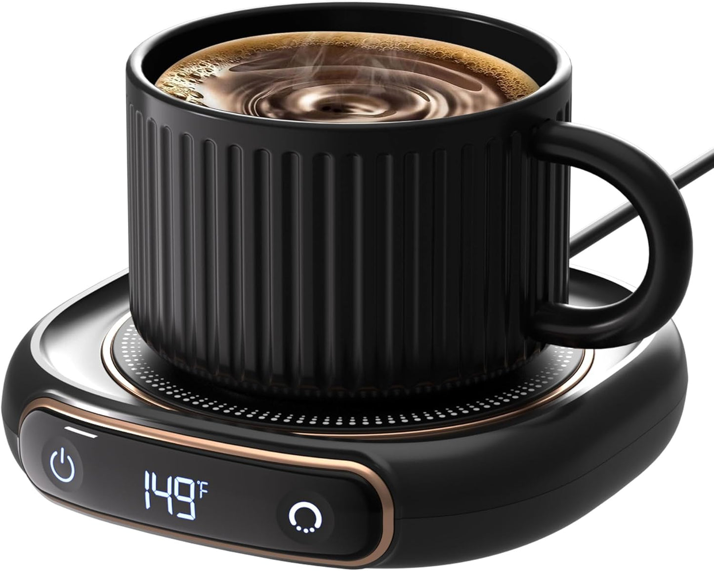 3 Temp Coffee Mug Warmer for Desk - Keeps Drinks Hot!