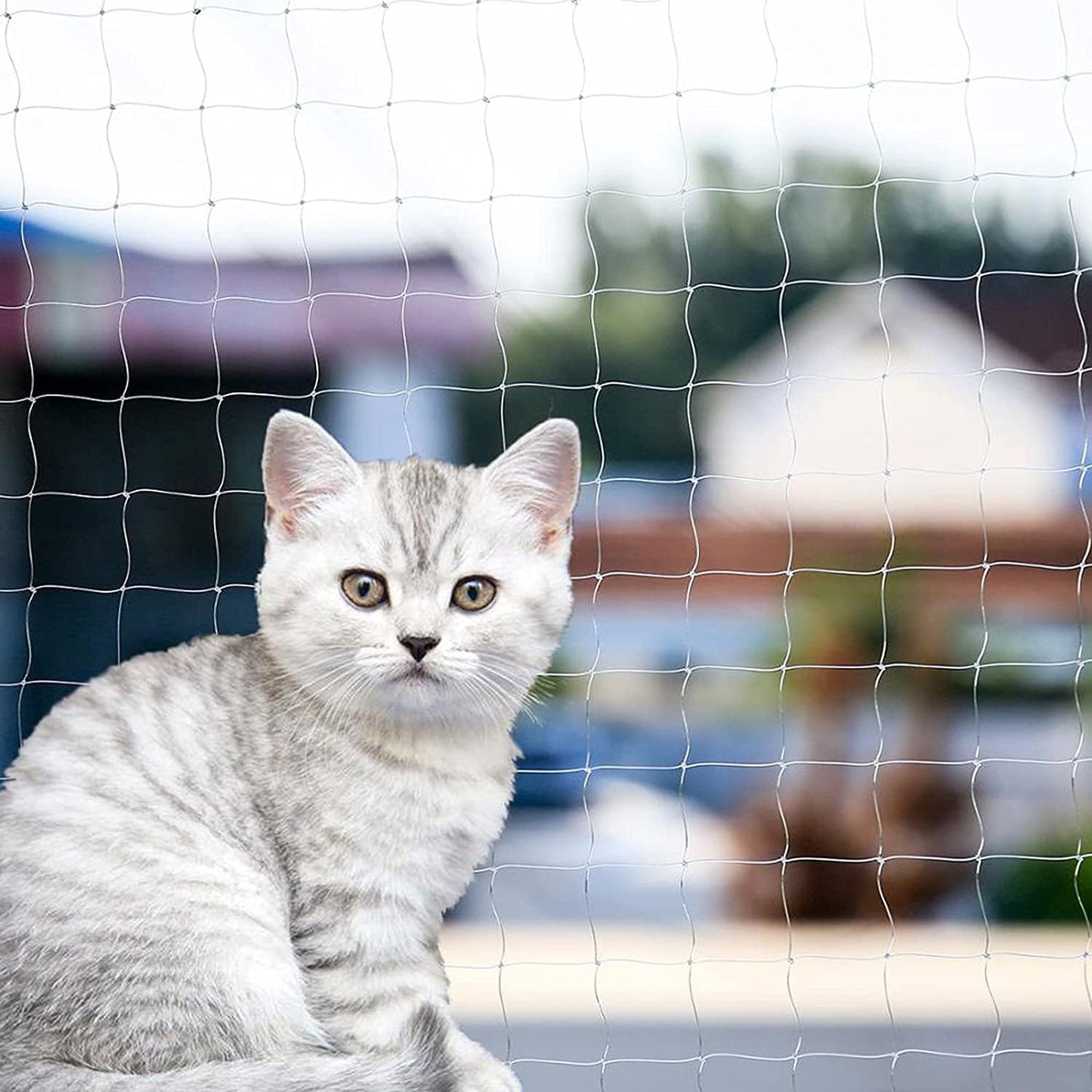 Cat Anti-Fall Fence Nets for Balcony and Window Safety