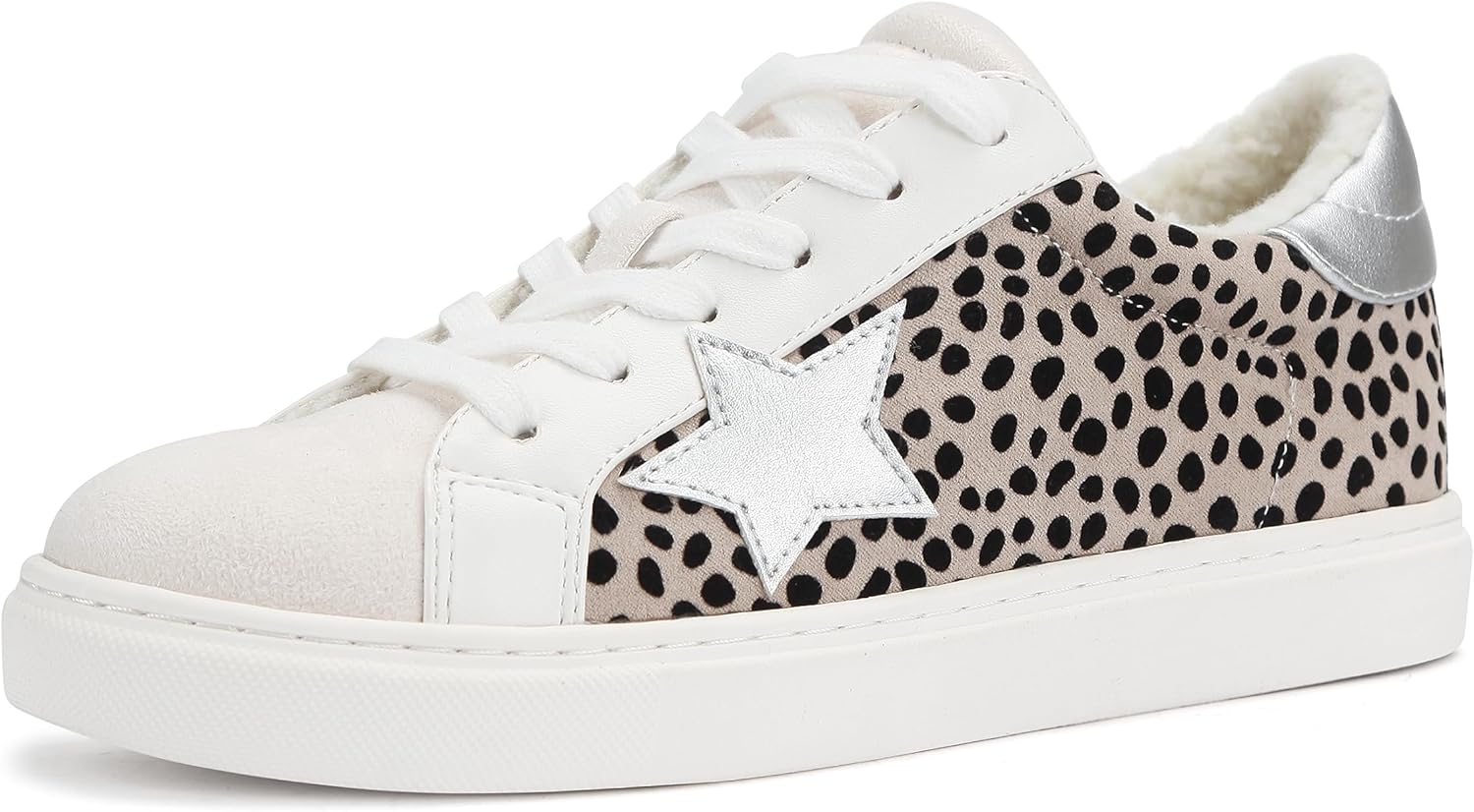 Stylish Star Sneakers for Women - Comfortable Lace Up Shoes